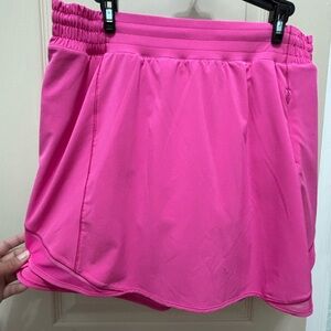 Lululemon Women's Pink Athletic Skort size 12